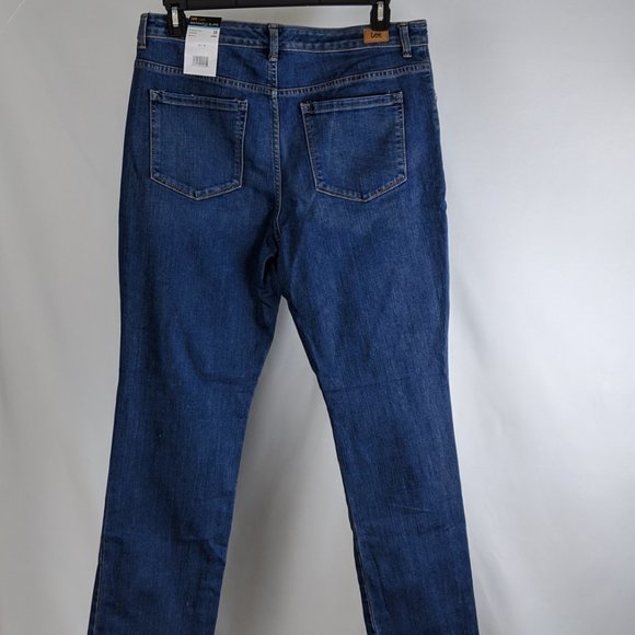 Women's Instantly Slims Lee  Straight Leg Jeans - Picture 8 of 9